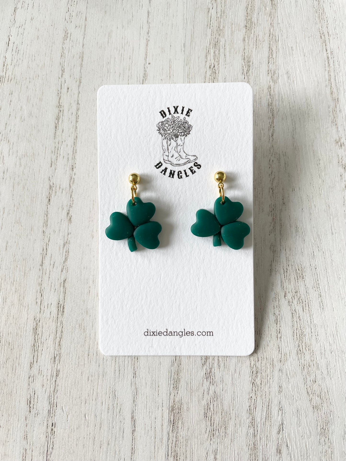 Mini Shamrock Dangles