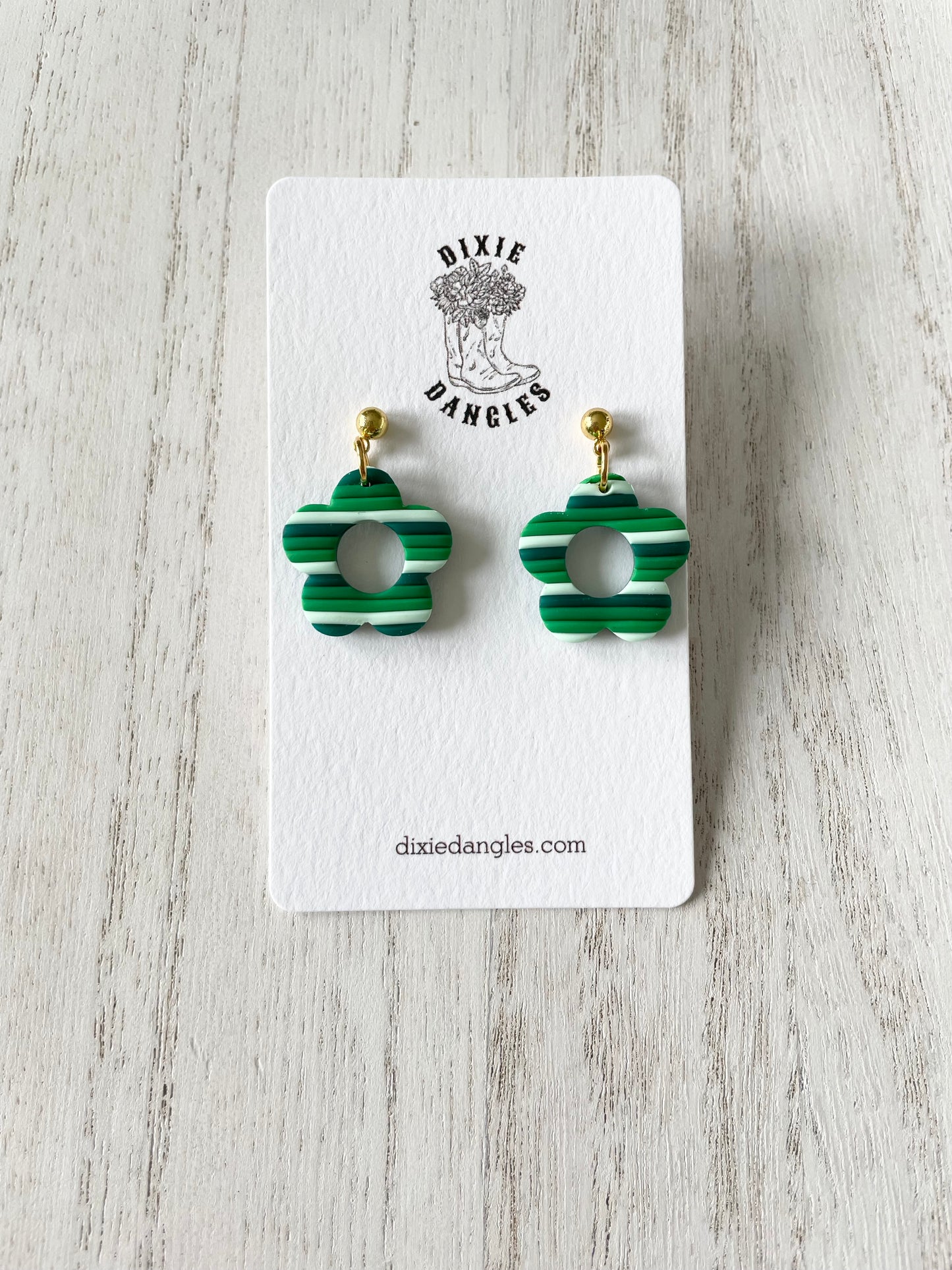 Mini St. Patrick’s Day Flower Dangles