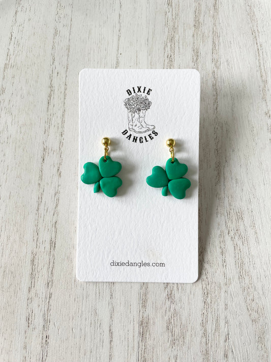 Mini Shamrock Dangles