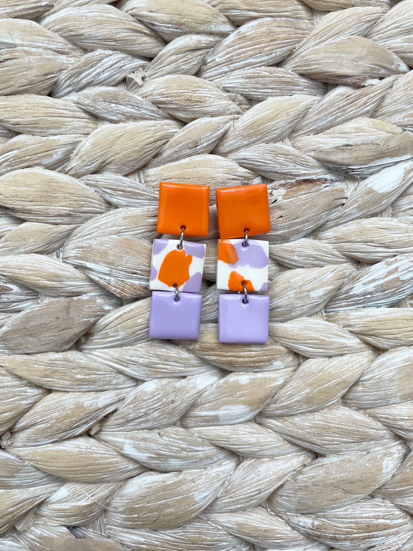 Clemson Multicolor Dangles