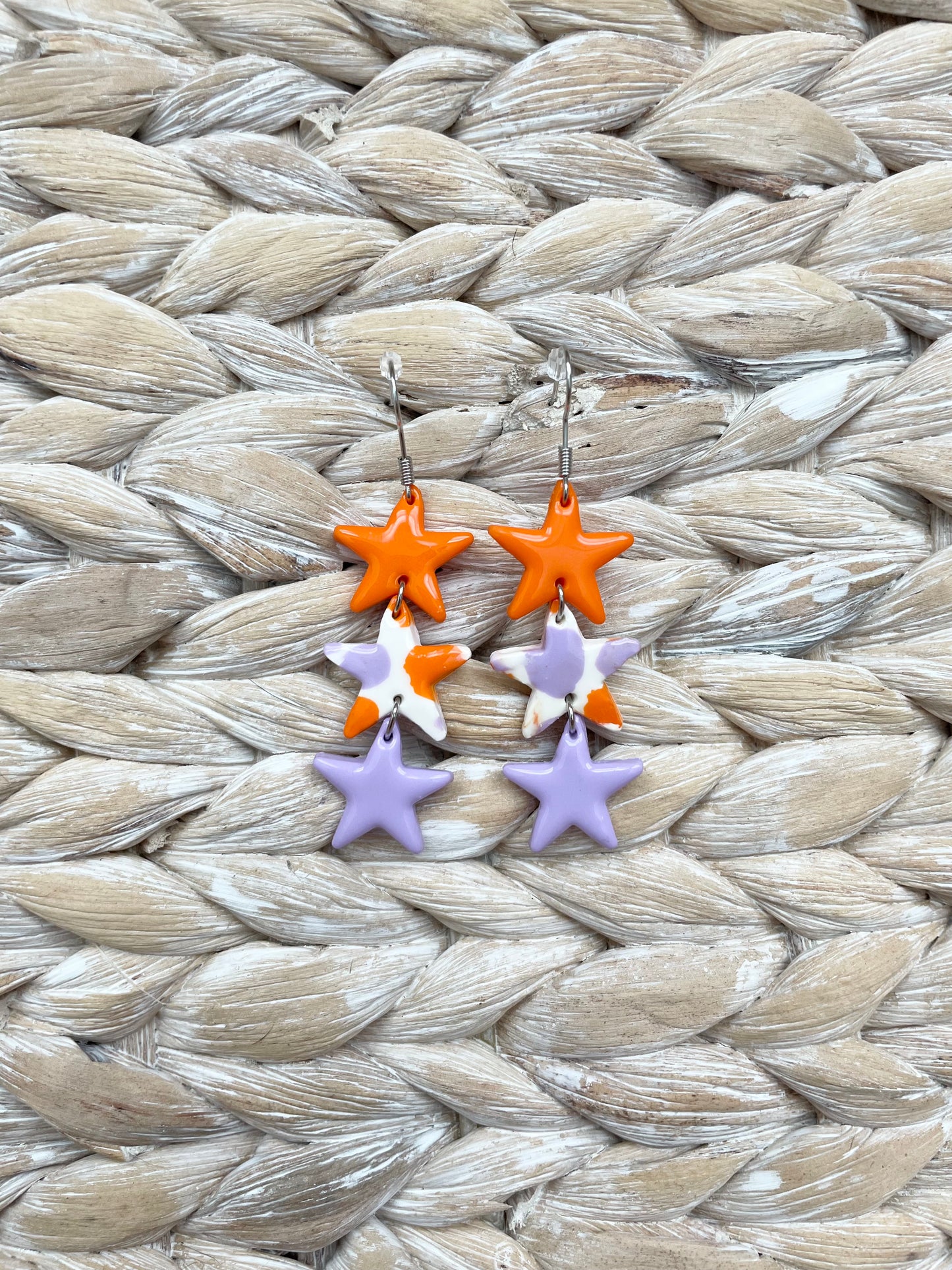 Clemson Multicolor Dangles